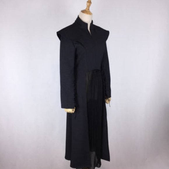 Game of Thrones Daenerys Targaryen Costume Cosplay Halloween 4SET 2XL - Picture 2 of 11